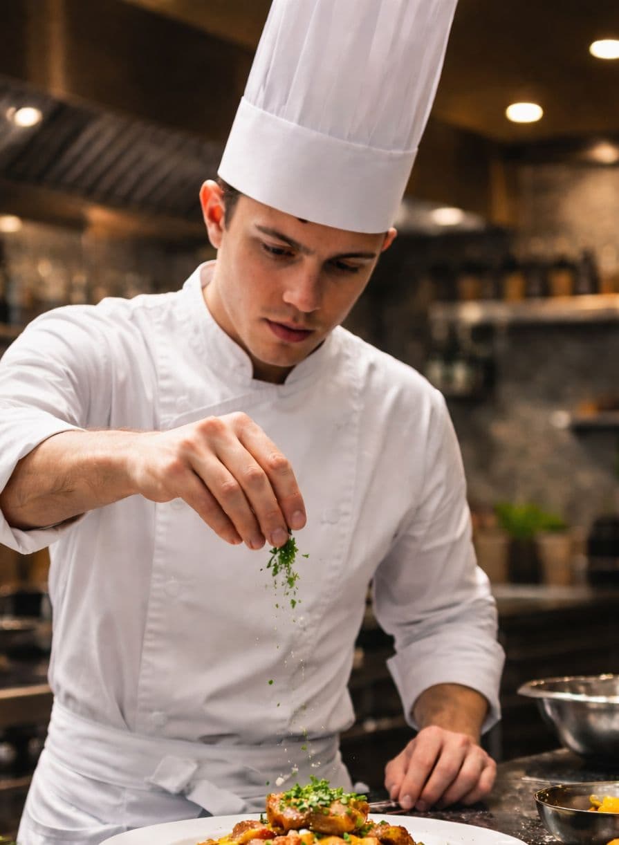 Carne na grelha, momento de serviço autoral do chef
